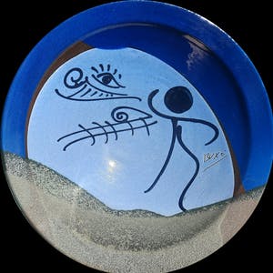 Thomas Buxo - keramiek - diepe geglazuurde schaal - uitstekende staat - 21038 kopen? Bied vanaf 75!