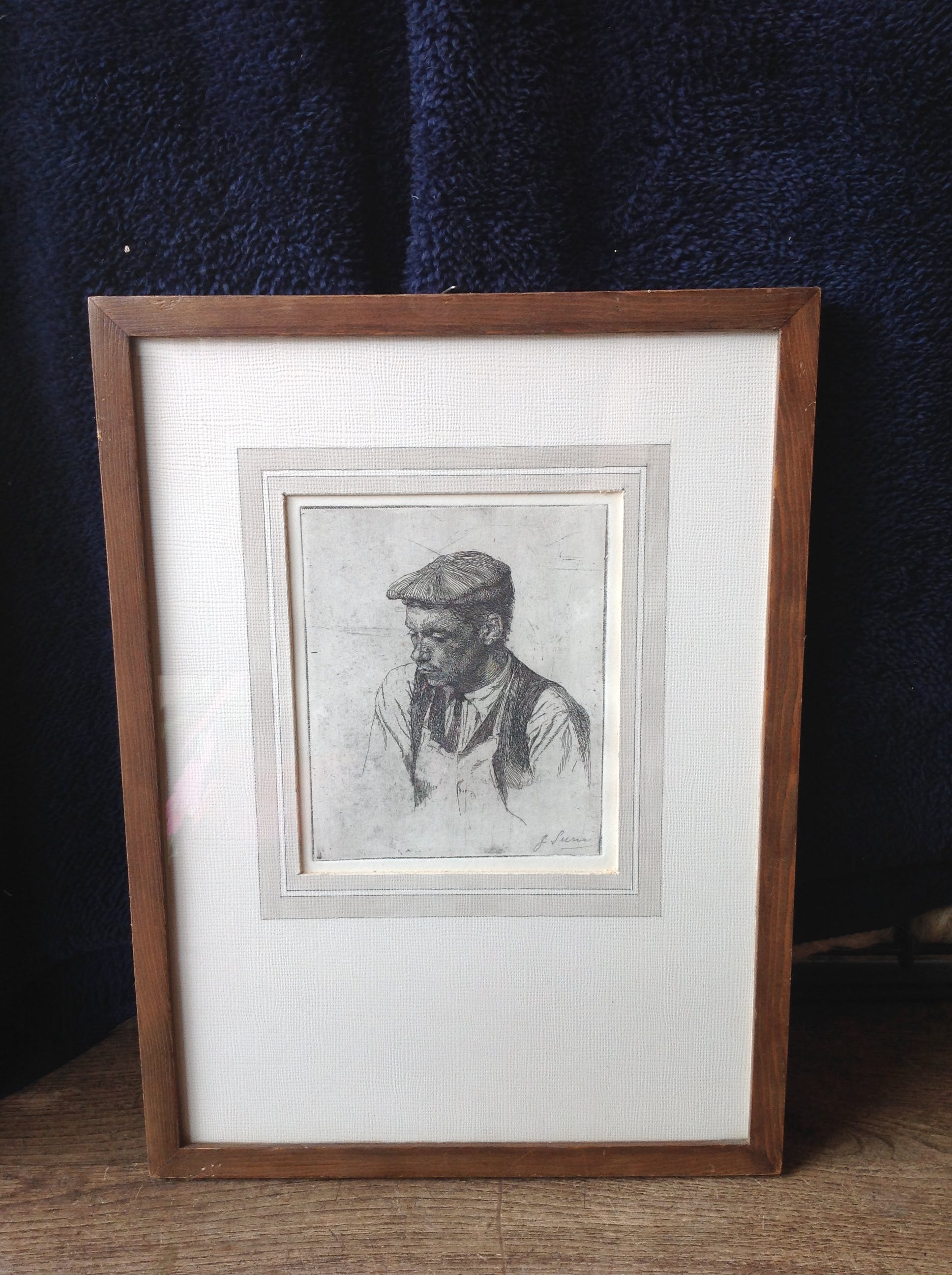 Coba Surie - Portret van man met pet  kopen? Bied vanaf 25!