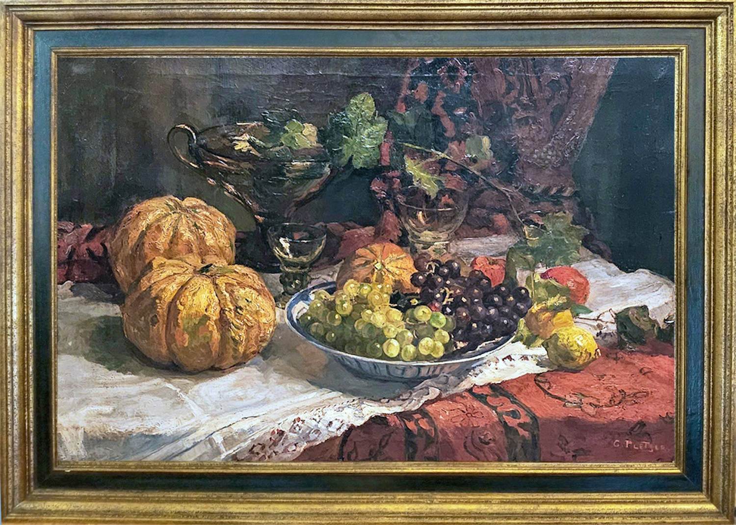George Pletser - Stilleven met fruit kopen? Bied vanaf 350!