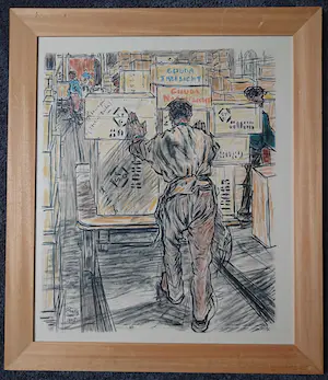 Jan Toorop - Kaarsenmakerij Litho's | #12 Magazijnen kopen? Bied vanaf 350!