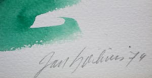 Jan Sierhuis - met de hand ingekleurde litho (aquarel): naakt - 1974 kopen? Bied vanaf 55!