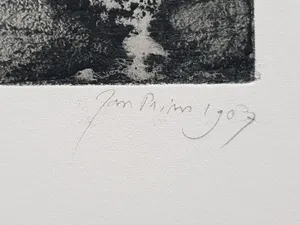 Jan Prins - Prachtige Ets - Gesigneerd in potlood kopen? Bied vanaf 15!