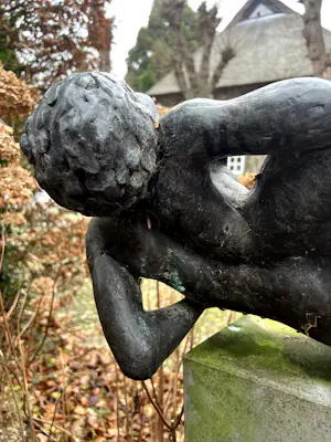 Clemens Pasch - prachtig en vrolijk wulps vrouwenbeeld in brons kopen? Bied vanaf 1200!