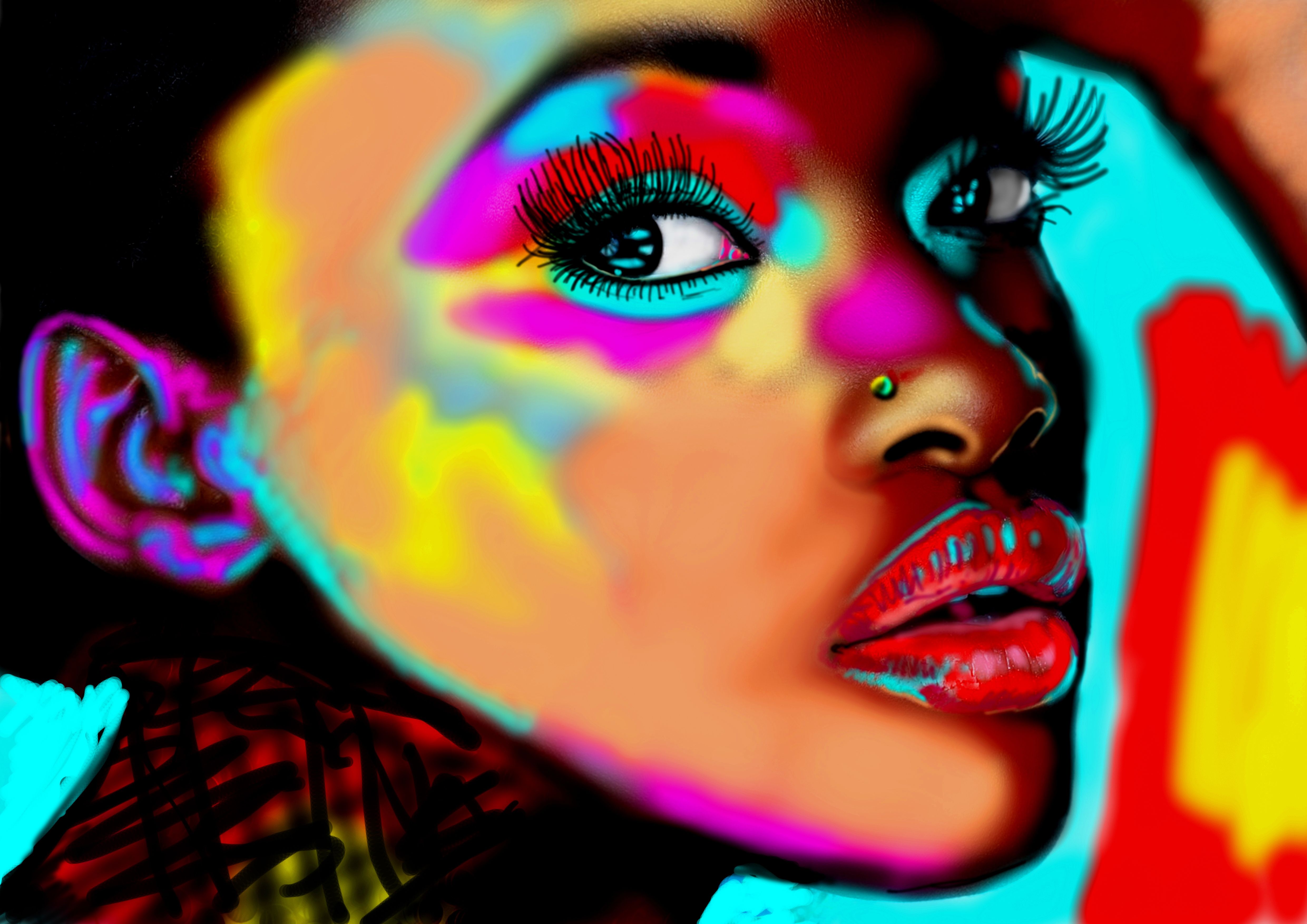 Peter Klashorst - Pop Art Woman kopen? Bied vanaf 1!