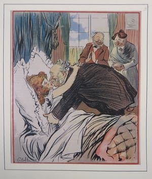Paul Iribe - Lot met 1 litho en vier off-sets van Franse Kunstenaars kopen? Bied vanaf 1!