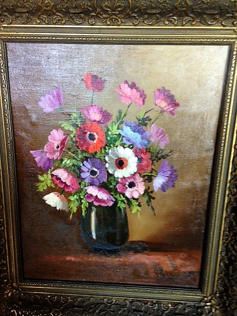 Wilhelmus Enneking - Stilleven: bos anemonen op vaas kopen? Bied vanaf 65!