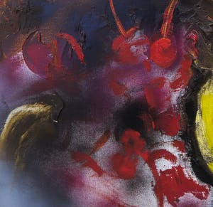 Ger Lataster - Gemengde techniek op doek, Z.T. Abstracte compositie - Ingelijst (Groot) kopen? Bied vanaf 2500!