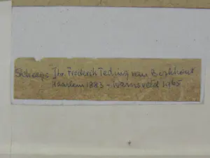 Frederik Teding van Berkhout - onbekend kopen? Bied vanaf 25!