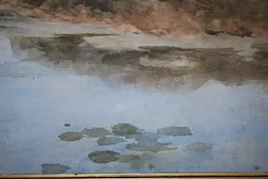 Jan Hendrik Weissenbruch - [toegeschreven] - Hollands landschap - grote aquarel kopen? Bied vanaf 150!