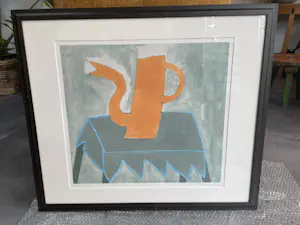 Klaas Gubbels - Oranje kan op Tafel - Nr. 126 - Ingelijst kopen? Bied vanaf 375!