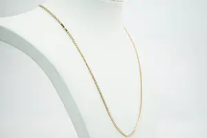 25 - Strak  geelgouden 18krt  venetiaans collier kopen? Bied vanaf 510!