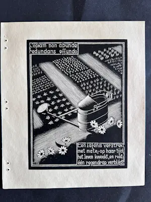Maurits Cornelis Escher - Gieter kopen? Bied vanaf 1075!