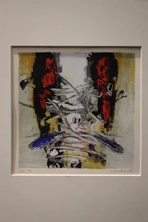 Hans Vanhorck - Épreuve d'Artiste/Artist Proof / Abstracte Zeefdruk kopen? Bied vanaf 40!