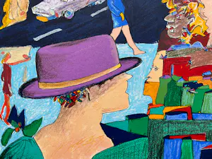 Pim van Halem - handgesigneerde zeefdruk | 'Zonder titel | 1993 kopen? Bied vanaf 20!