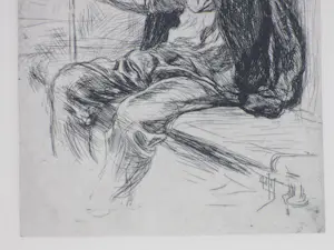 AcheterPieter de Josselin de Jong - De Drinker - Ets? Enchérissez de 38!