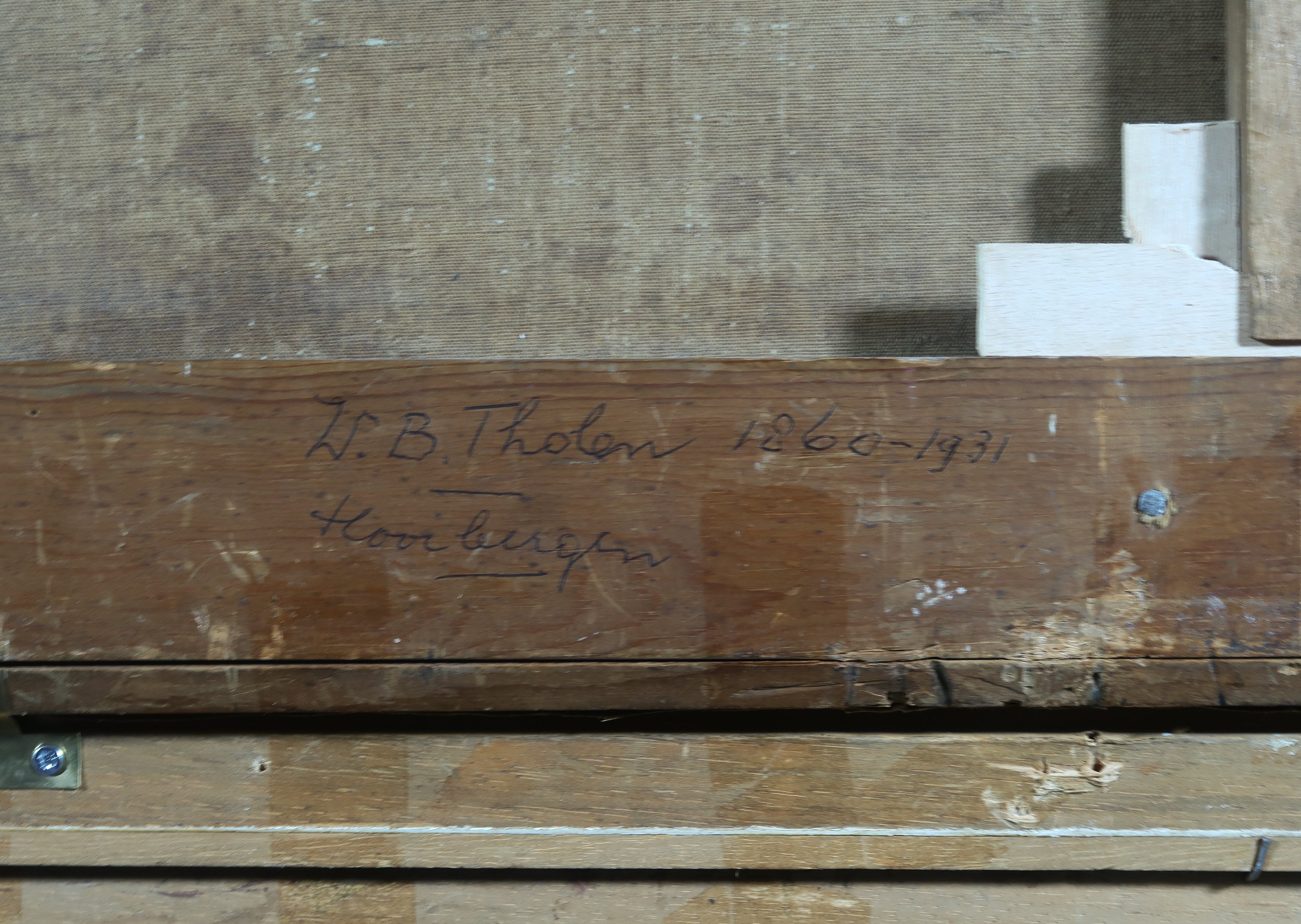 Willem Bastiaan Tholen - Olieverf op doek, Hooibergen - Ingelijst kopen? Bied vanaf 1000!