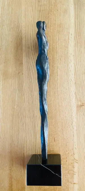 Elly du Clou-Bruggeman - Samenspel - Beeld Brons kopen? Bied vanaf 195!