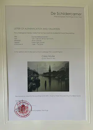 Cees Muller - De Montelbaanstoren kopen? Bied vanaf 8000!