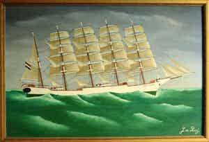 Het huwelijksbootje van Jan de Rooij voor zijn vrouw Johanna Elders – ca. 1912 verkocht voor € 1!