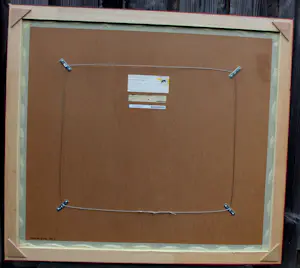 Hans Klaui - Ingelijste acrylverf op board: Nr 5 - 1977 kopen? Bied vanaf 249!