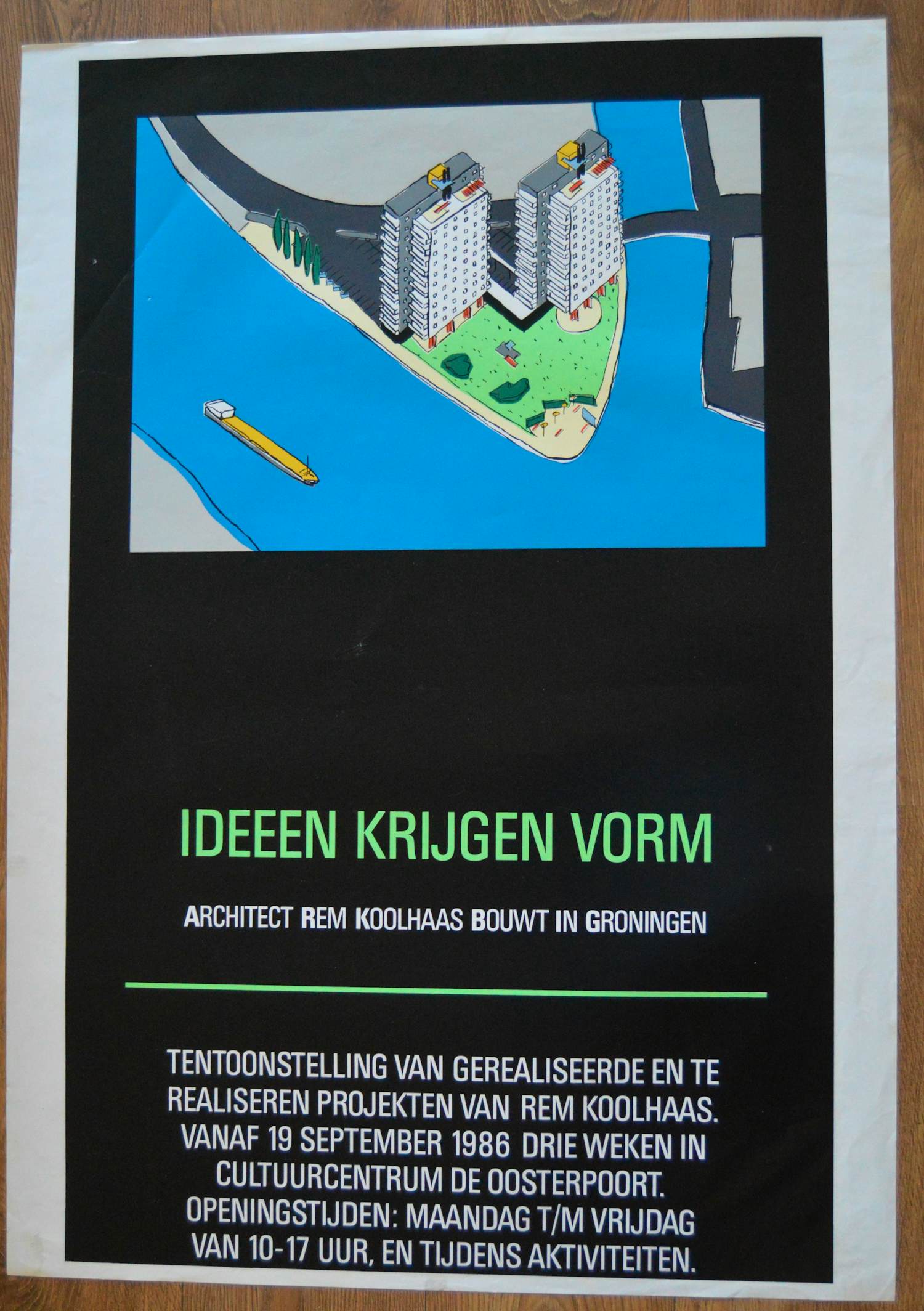 Rem Koolhaas - ideeen krijgen vorm. kopen? Bied vanaf 70!