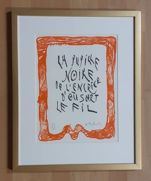 Pierre Alechinsky - "La Pupille Noire ..." kopen? Bied vanaf 375!