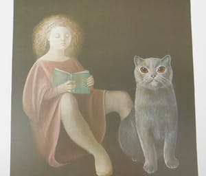 Leonor Fini - La Fille et le Chat kopen? Bied vanaf 35!