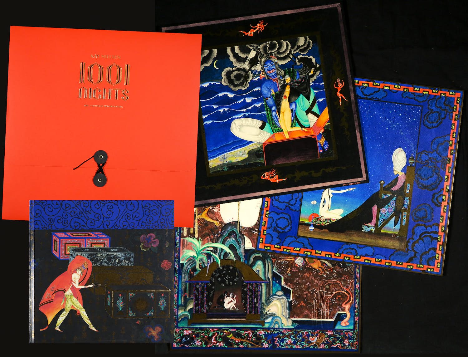 Kaj Nielsen - Luxe uitgave van Duizend-en-een-nacht met 21 kunstdrukken - Taschen verkocht voor € 1!