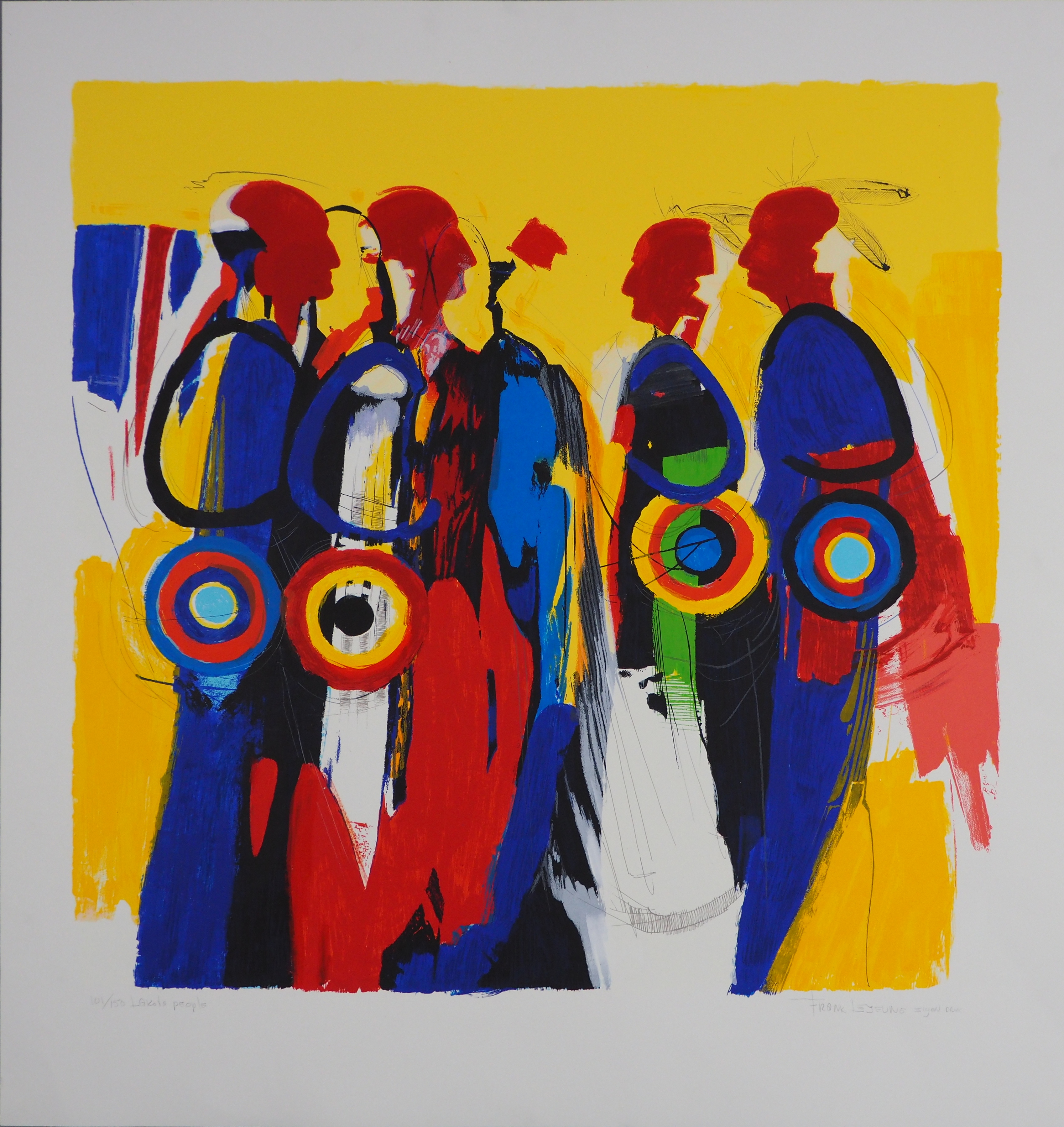 Frank Lejeune - Lakota People verkocht voor € 60!