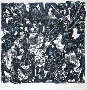 Rob Scholte - Zeefdruk, 10 years after verkocht voor € 1!