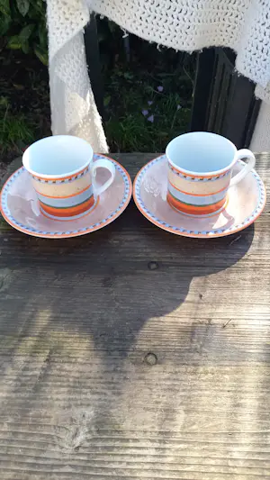 Villeroy en Boch - Gallo design Switch, 2 ontbijt kop en schotel kopen? Bied vanaf 25!