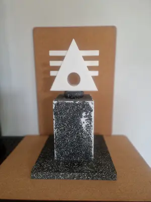 Paul Ibou - MAQUETTE PAUL IBOU aanvankelijk voor logo STAD ANTWERPEN kopen? Bied vanaf 150!