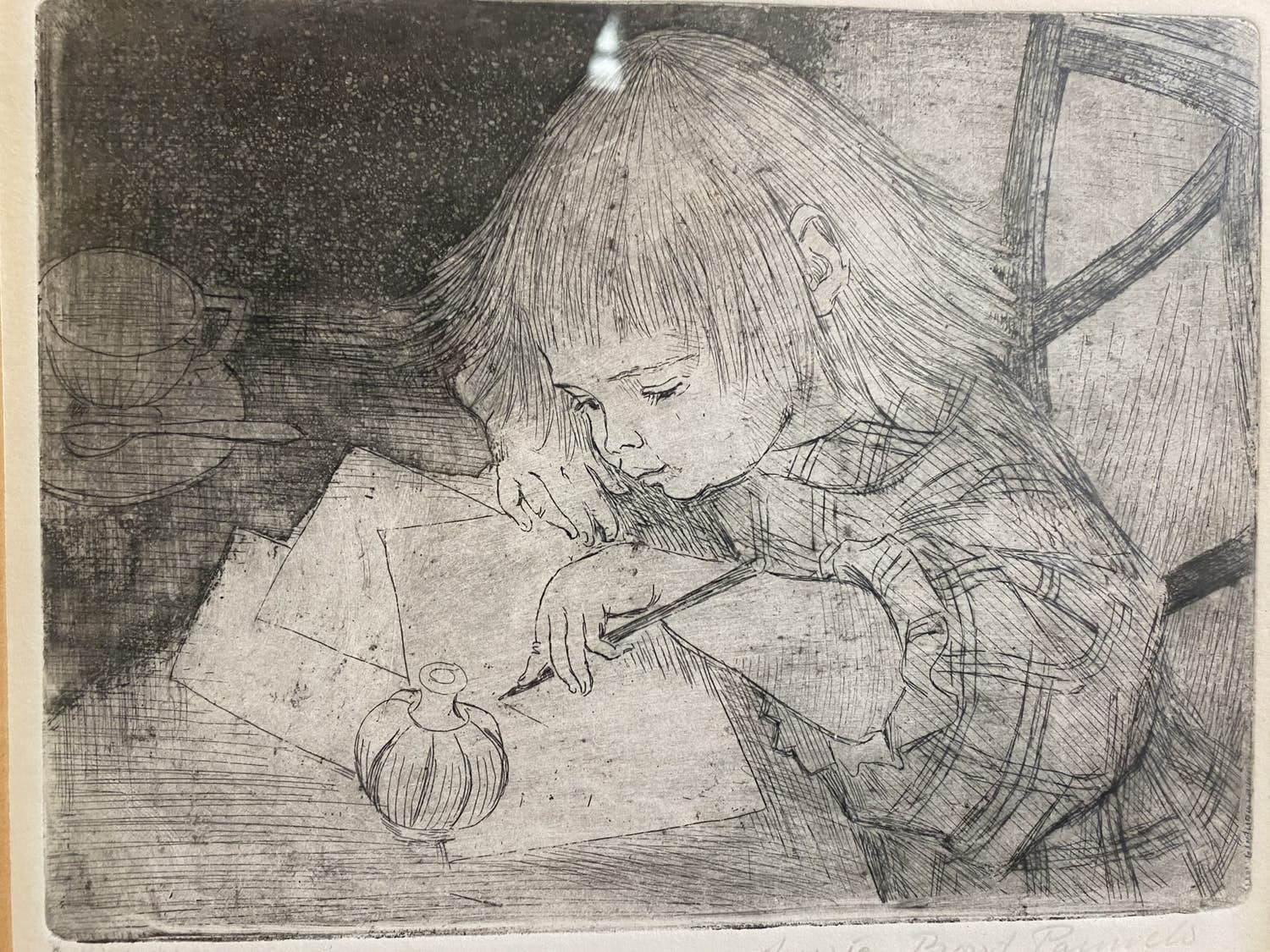 Anna Borst Pauwels - Schrijvend meisje kopen? Bied vanaf 1!