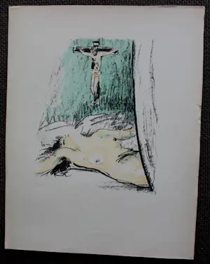 Kees van Dongen - Litho: "La révolte des anges" - 1951 kopen? Bied vanaf 199!