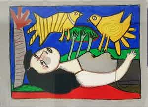 Corneille - Zonder titel - zeefdruk - 1998 - 200ex. verkocht voor € 1!