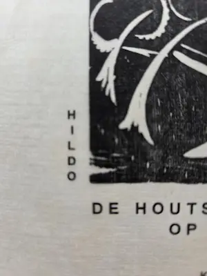 Hildo Krop - Hert. Houtsnede uit Wendingen. kopen? Bied vanaf 20!