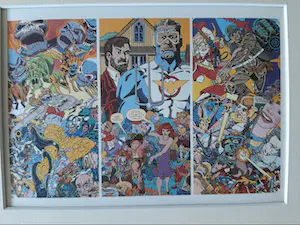 Guðmundur Erro - Litho, Tryptich - 1992 kopen? Bied vanaf 175!