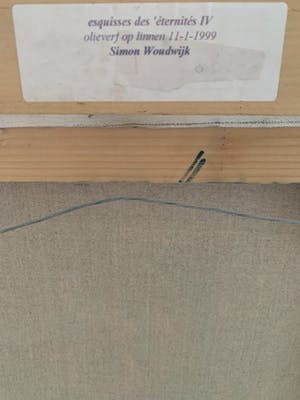 Simon Woudwijk - esquisses des eternites IV kopen? Bied vanaf 200!