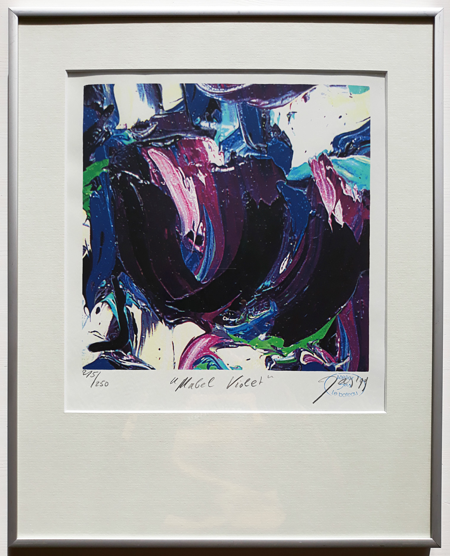 JAS - Mabel Violet, zeefdruk of giclee (mooi ingelijst) kopen? Bied vanaf 1!