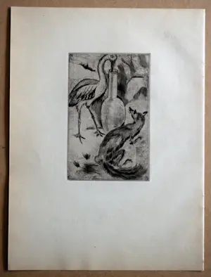 Jeanne Bieruma Oosting - Ets - De Vos en de Ooievaar kopen? Bied vanaf 50!