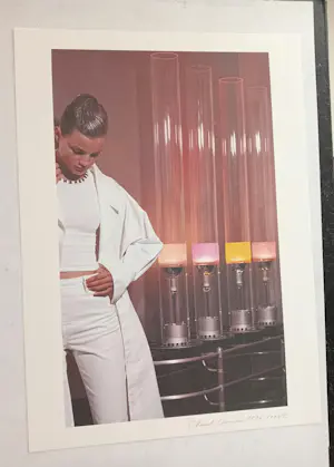 Karl Lagerfeld - Fotolitho Guinevere van Seenus Chanel 1996 kopen? Bied vanaf 50!