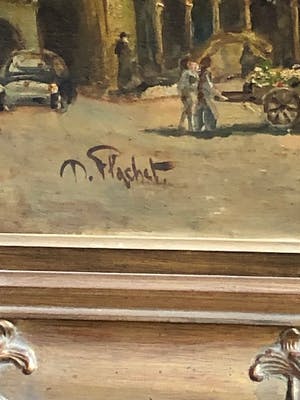 Maurice Flachet - grote markt brussel bloemenmarkt kopen? Bied vanaf 170!