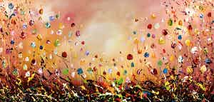 Gena - Colorful Flowers verkocht voor € 300!