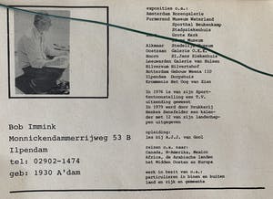 Bob Immink - Purmer polder kopen? Bied vanaf 200!