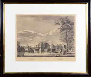 Caspar Jacobsz. Philips - Gravure, Weteringspoort - Ingelijst verkauft für € 16!