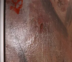 Wim Moerenhout - Olieverf op doek, Luisteren naar muziek - Ingelijst (Groot) kopen? Bied vanaf 1!