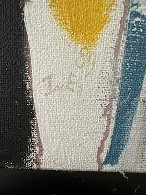 Iet van Es - Abstract kopen? Bied vanaf 120!