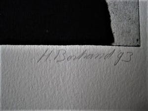 Hans Bertrand - gesigneerde Droge naald Ets in zeer kleine oplage 2/5 kopen? Bied vanaf 5!