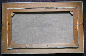 Arie Zwart - Benidorm -olieverf circa 1950- kopen? Bied vanaf 350!