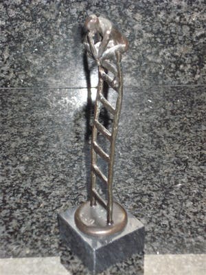 Corry Ammerlaan - Sculptuur De Denker kopen? Bied vanaf 55!